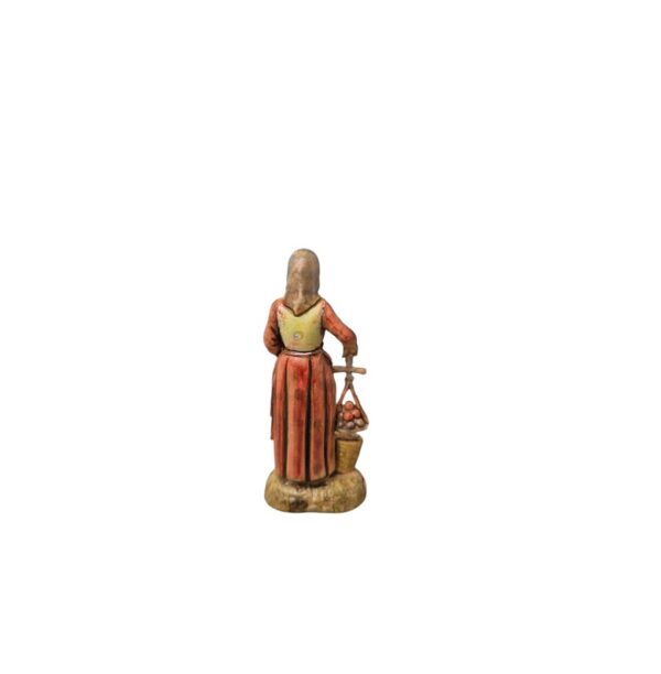 Pastore Fruttivendola con bilancia Landi Moranduzzo 6 cm - immagine 3