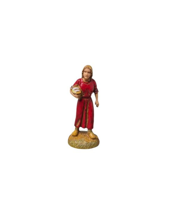 Donna con cesto Landi Moranduzzo 6 cm