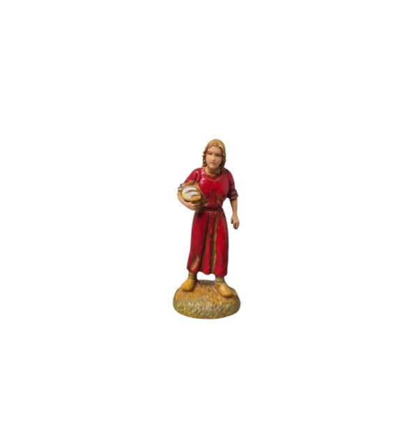 Donna con cesto Landi Moranduzzo 6 cm