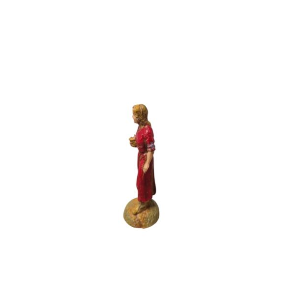 Donna con cesto Landi Moranduzzo 6 cm - immagine 2