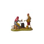 Scena venditrice di castagne 6 cm Landi Moranduzzo - immagine 3