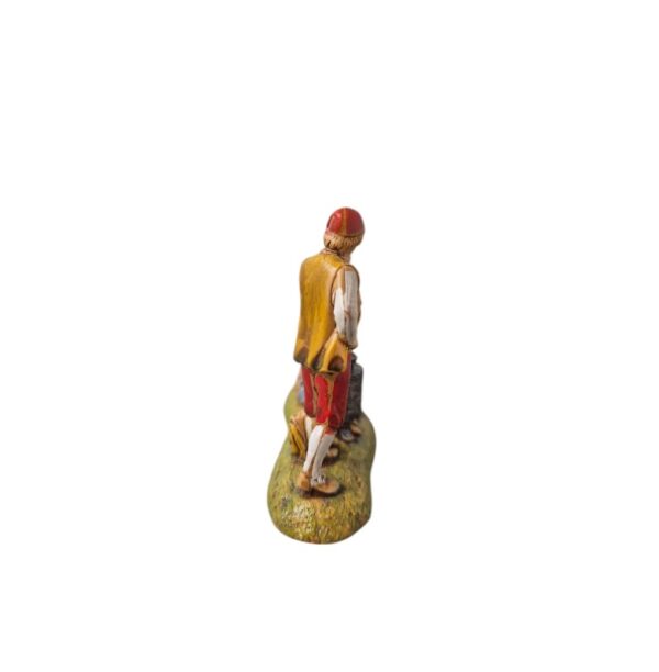 Scena venditrice di castagne 6 cm Landi Moranduzzo - immagine 4