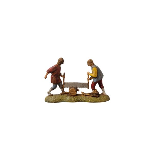 Scena pastore taglialegna serie 6 cm Landi Moranduzzo - immagine 3