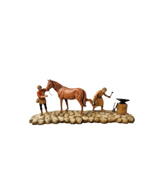 Gruppo pastore maniscalco Landi Moranduzzo 6 cm
