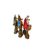 Tris Re Magi a cammello Landi Moranduzzo 12 cm - immagine 4