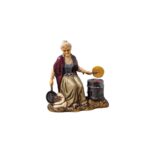 Pastore venditrice di caldarroste Landi Moranduzzo 12 cm