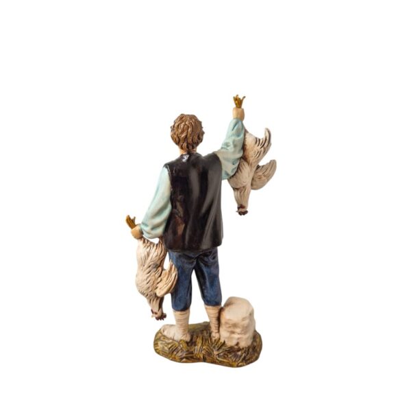 Pastore venditore di polli Landi Moranduzzo 12 cm - immagine 3