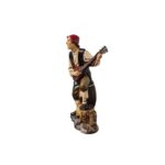 Pastore Cantastorie con mandolino 12 cm Landi Moranduzzo - immagine 2