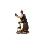 Pastore Cantastorie con mandolino 12 cm Landi Moranduzzo - immagine 3