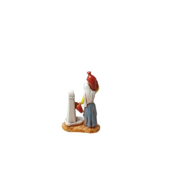 Donna con anfore alla fontana Landi Moranduzzo cm 3,5 - immagine 3
