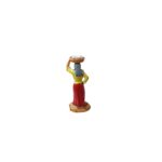 Pastore donna con cesto in testa Landi Moranduzzo 3,5 cm - immagine 3