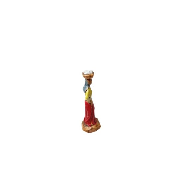 Pastore donna con cesto in testa Landi Moranduzzo 3,5 cm - immagine 4