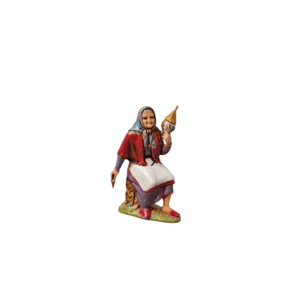 Pastore Vecchia filatrice Landi Moranduzzo 8 cm