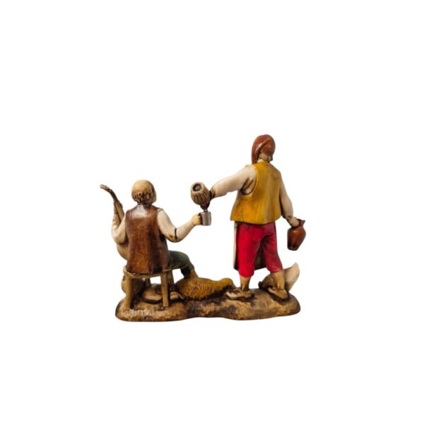 Pastore Oste e Cantastorie Landi Moranduzzo 8 cm - immagine 3