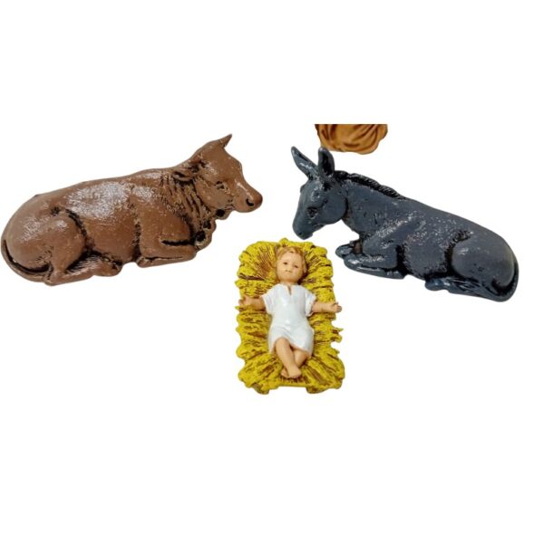 Natività 6 soggetti Landi Moranduzzo 8 cm - immagine 4