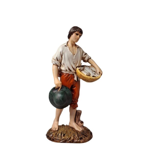 Pastore pescivendolo Landi Moranduzzo 12 cm