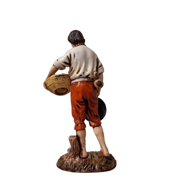 Pastore pescivendolo Landi Moranduzzo 12 cm - immagine 2