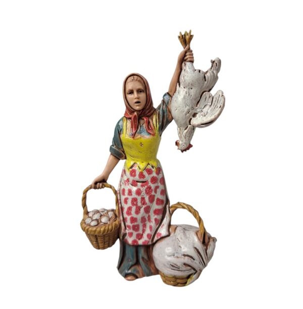 Pastore venditrice di polli Landi Moranduzzo 10 cm