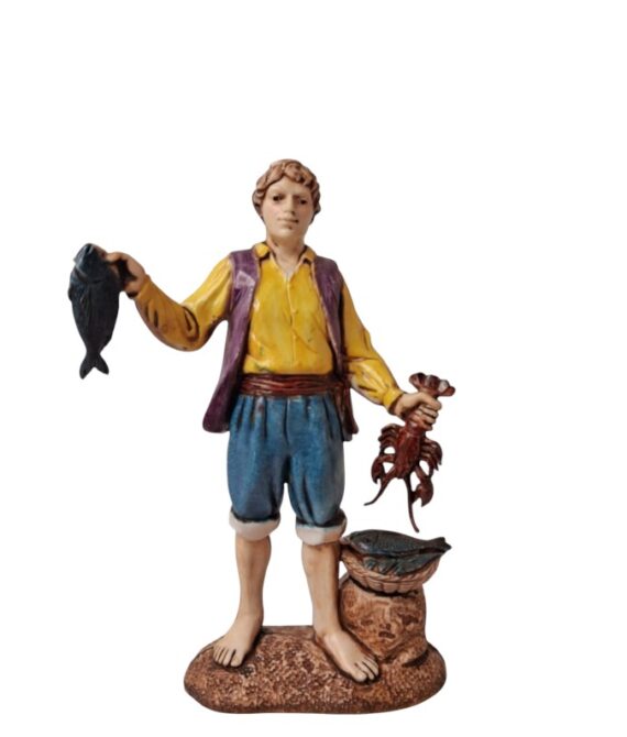 Pastore pescatore Landi Moranduzzo 12 cm