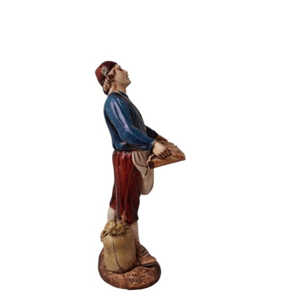 Pastore pizzaiolo panettiere Landi Moranduzzo 12 cm - immagine 2