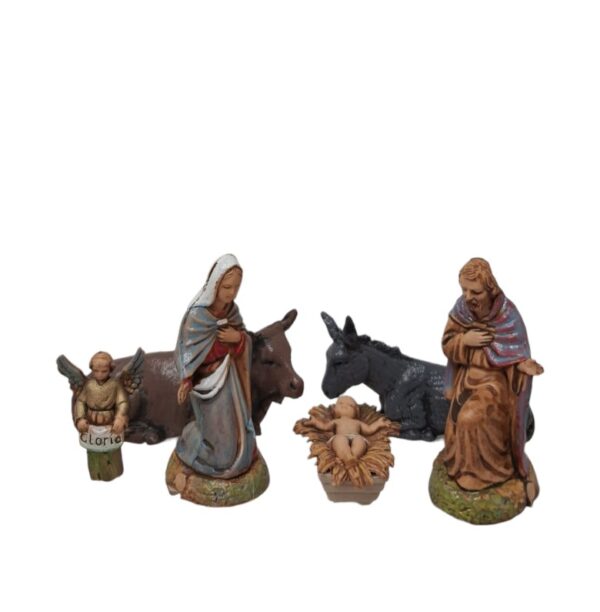 Natività sei soggetti Landi Moranduzzo cm 6