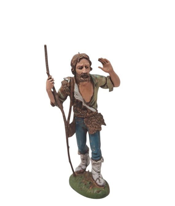 Pastore con bastone Landi Moranduzzo 12 cm