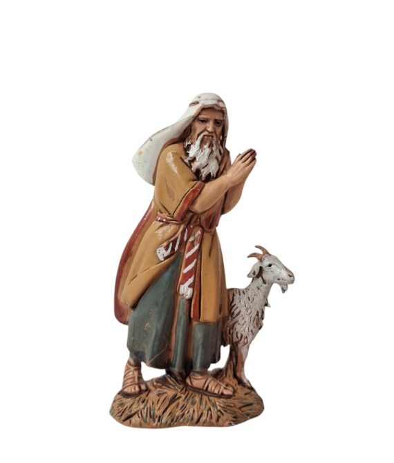 Pastore con capra Landi Moranduzzo 10 cm