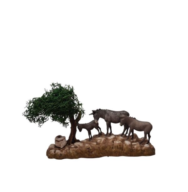 Gruppo asini serie 8 cm Landi Moranduzzo - immagine 2