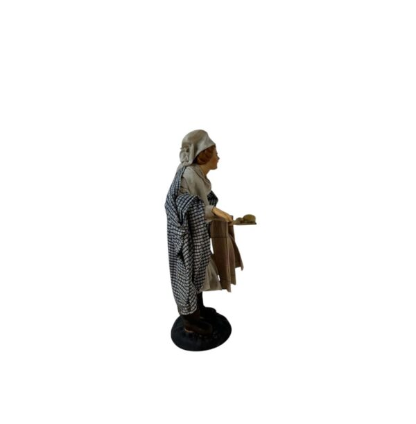 Pastore panettiere in terracotta 22 cm - immagine 3