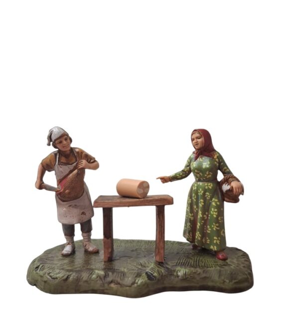Scena Salumiere cm 6 Landi Moranduzzo