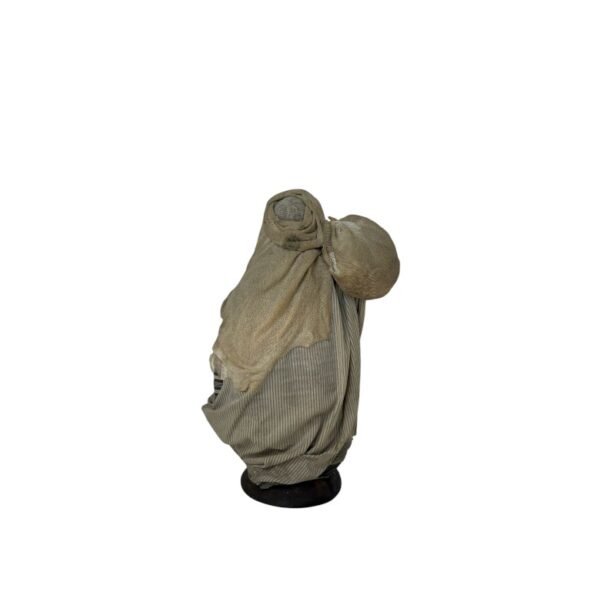 Pastore con sacco in terracotta vestito cm 22 - immagine 2