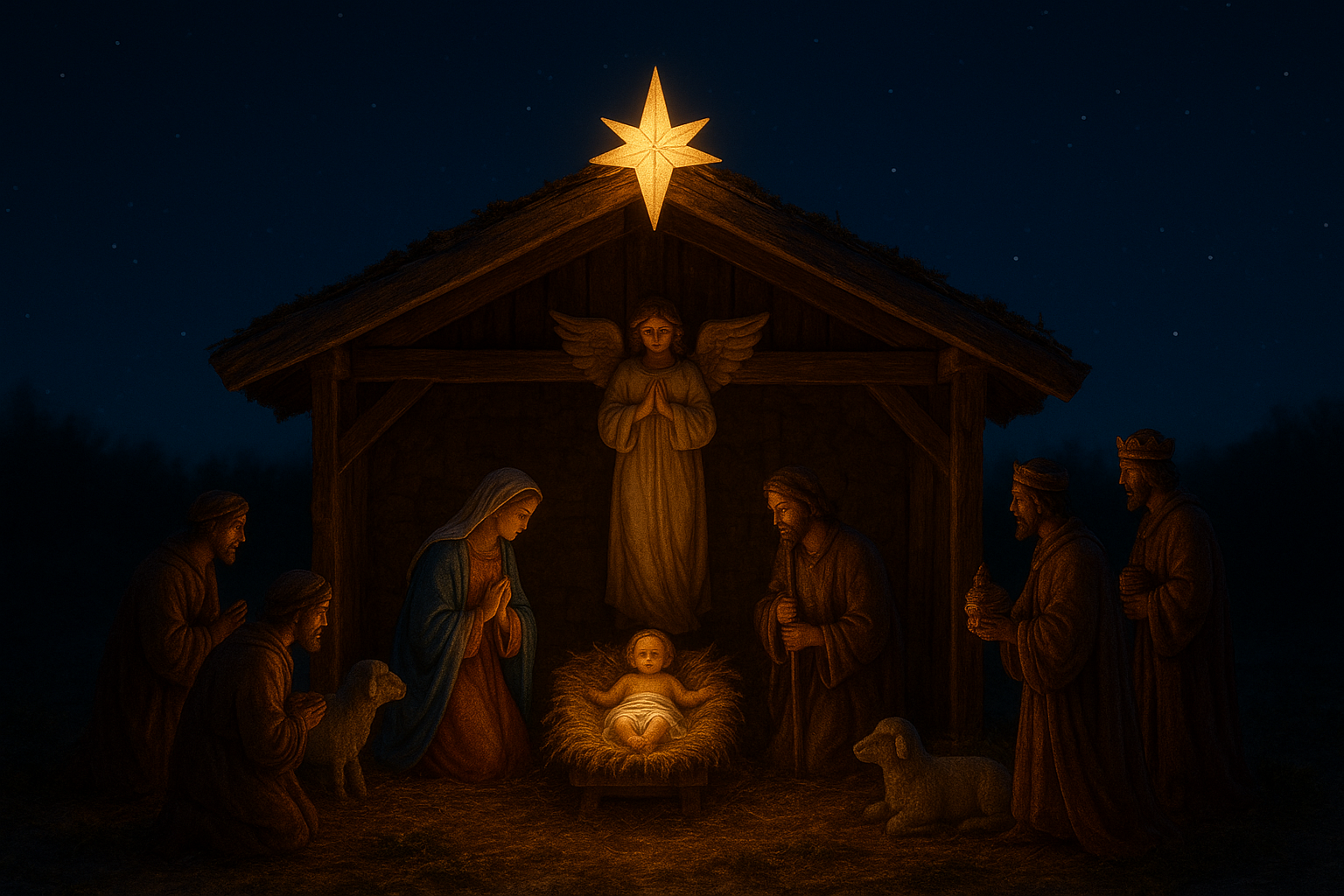 Illuminare il Presepe: Guida Completa a Luci, Effetti e Atmosfera Notturna