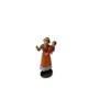 Pastore Donna con figlio in braccio in terracotta 10 cm 25/284