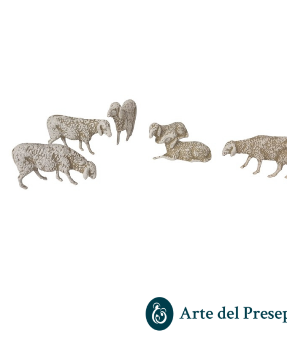Set 6 pecore assortite da 8cm 25/ 213