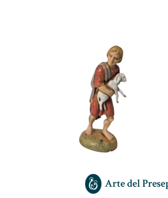 Pastorello con agnello da 6cm 6L/59