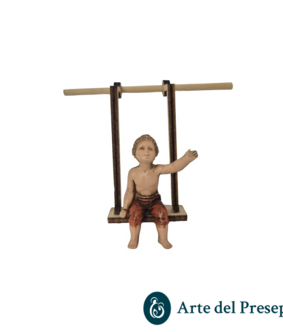 Bambino su altalena da 10cm  stile ‘700 32/26
