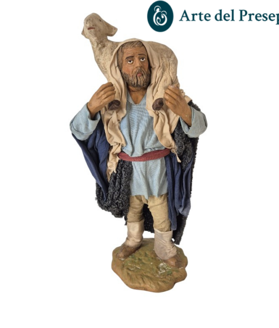 Buon pastore da 25cm in Terracotta 37/26