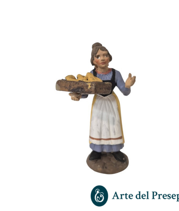 Panettiere donna in Terracotta da 10cm 25/295