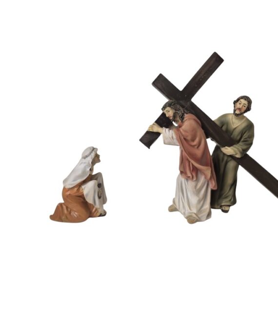 Scena salita sul monte Calvario 5cm Q/26