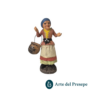 Vecchietta con pentola in Terracotta da 10cm 25/316