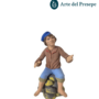 Pescatore su scogli in Terracotta da 10cm 25/317