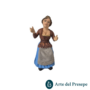 Donna seduta con base in Terracotta da 10cm 25/321