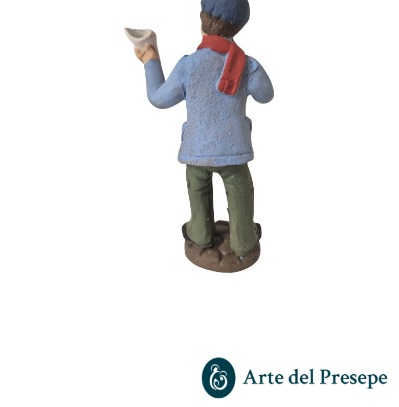 Uomo con cono gelato in Terracotta da 10cm 25/328 - immagine 4