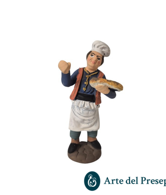 Pizzaiolo in Terracotta da 10cm 25/329