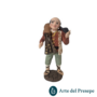 Zampognaro anziano in Terracotta da 10cm 25/334