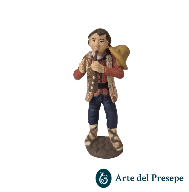 Pifferaio in Terracotta da 10cm 25/335