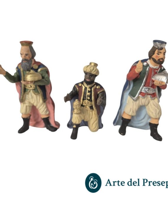 Tre re magi in Terracotta da 10cm 25/339
