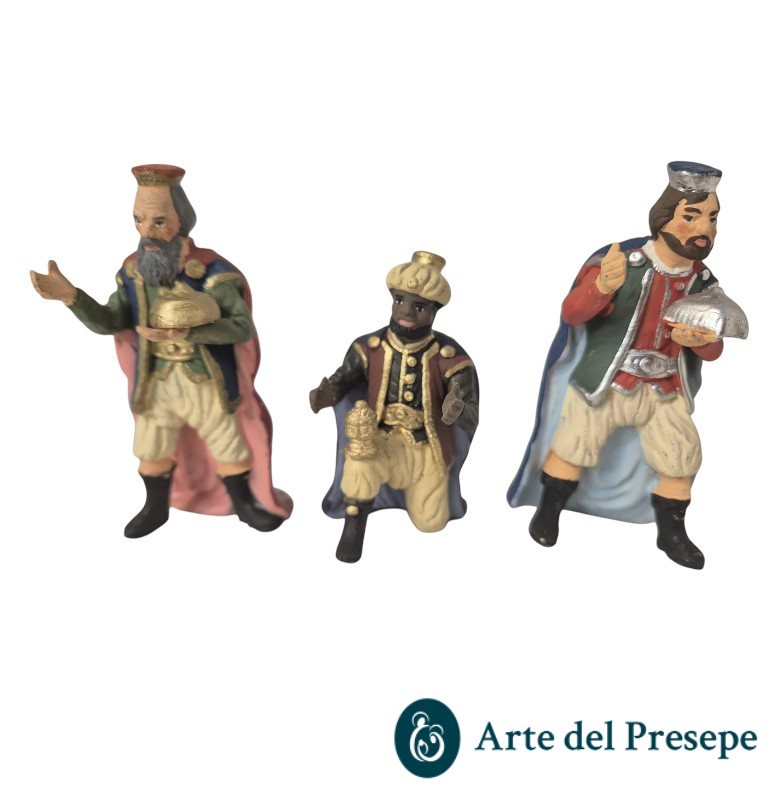 Tre re magi in Terracotta da 10cm 25/339
