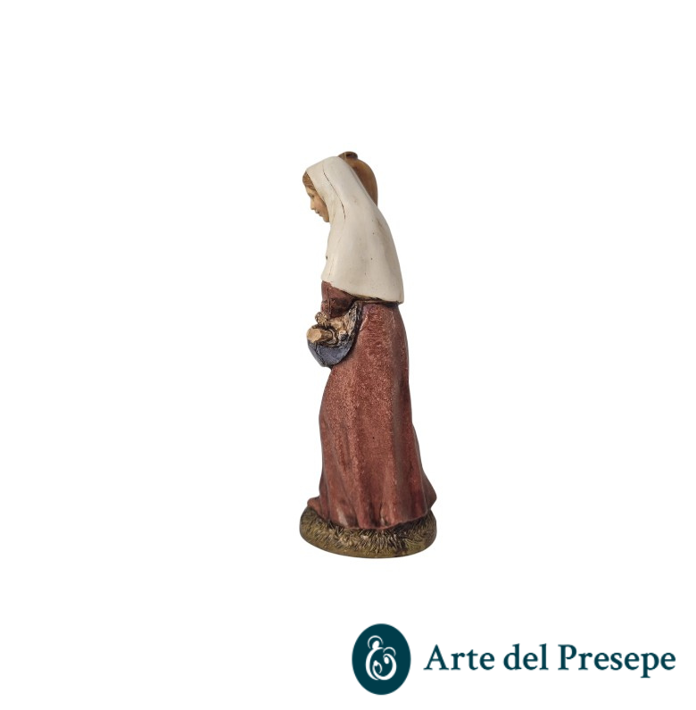 Donna con anfora in spalla da 12cm 52/26 CT2 - immagine 2