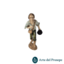 Pastore con cappello in mano da 12cm 53/26 CT2